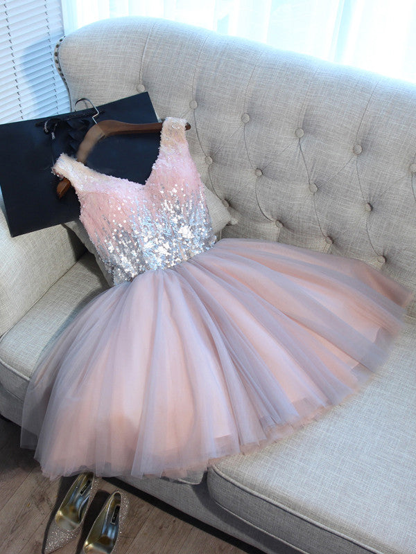 2017 Homecoming Dress Sexy A-line Short Prom Dress Party Dress JK021