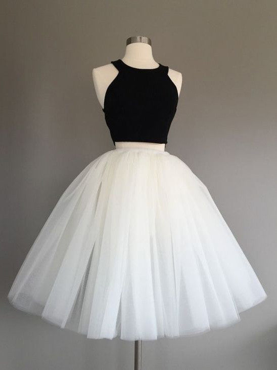 2017 Homecoming Dress Two Pieces Sexy Short Prom Dress Party Dress JK146