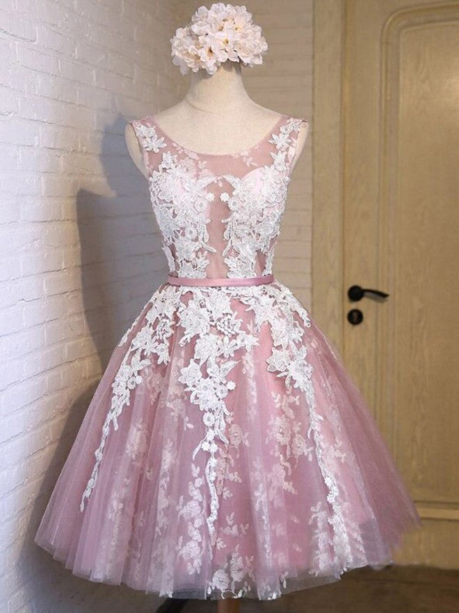 2017 Homecoming Dress Lilac Lace-up Sexy Short Prom Dress Party Dress JK150