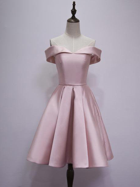 2017 Homecoming Dress Cheap Pearl Pink Short Prom Dress Party Dress JK170