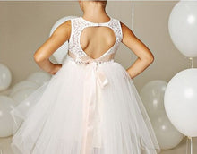 2017 Flower Girl Dresses Sashes/Ribbons Belt Lace Tulle JKF037