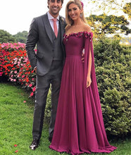 Long Sleeve Prom Dresses A-line Chic Prom Dress Long Evening Dress JKL1035|Annapromdress