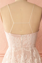 Sexy High-Low Prom Dress Spaghetti Straps Lace Prom Dress/Evening Dress JKL109