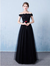 Beautiful Prom Dresses A-line Off-the-shoulder Long Lace Prom Dress/Evening Dress JKL122