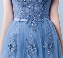 Beautiful Prom Dresses A-line Off-the-shoulder Long Lace Prom Dress/Evening Dress JKL122
