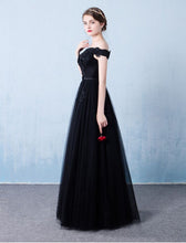 Beautiful Prom Dresses A-line Off-the-shoulder Long Lace Prom Dress/Evening Dress JKL122