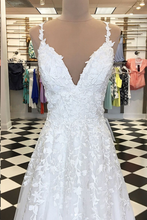 Beautiful Prom Dresses A-line Floor-length V-neck Long Burgundy Prom Dress JKL1232|Annapromdress