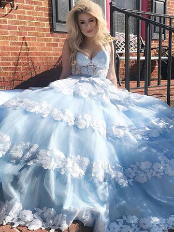 Long Prom Dresses Halter Aline Sparkly Sexy Floor-length Open Back Lace Prom Dress JKL1253|Annapromdress