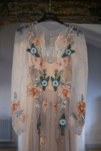 Long Sleeve Prom Dresses Embroidery A-line Chic Long Open Back Sparkly Prom Dress JKL1408|Annapromdress