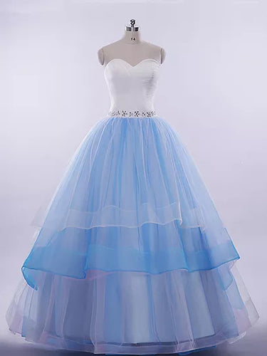 Beautiful Prom Dresses Sweetheart Ball Gown Long Prom Dress/Evening Dress JKL248