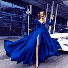 Sexy Prom Dresses A-lin Floor-length Long Prom Dress/Evening Dress JKL321