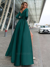 Sexy Prom Dresses A-lin Floor-length Long Prom Dress/Evening Dress JKL321