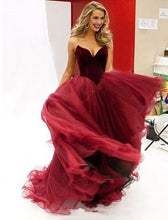 Sexy Prom Dresses V-neck Short Train Royal Blue Burgundy Long Velvet Prom Dress JKL470