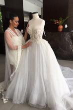 Simple Wedding Dresses Romantic Appliques Sweetheart Long Train Ball Gown Bridal Gown JKW299|Annapromdress