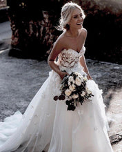 Beautiful Wedding Dresses A Line Sweetheart Appliques Sexy Princess Bridal Gown JKW316|Annapromdress