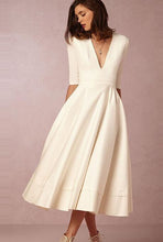 2025 Wedding Dress Half Sleeves Vintage Bridal Gown