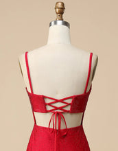 Royal Blue Beaded High Slit Mermaid Prom Dress SYP104