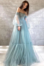 A Line Sweetheart Prom Dresses Elegant Formal Long Evening Gowns GJS734