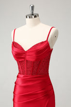 Red Corset Short Homecoming Dress with Lace Up Back