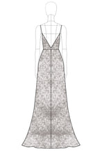 Sparkly V Neck Silver Sequined A Line Formal Dress