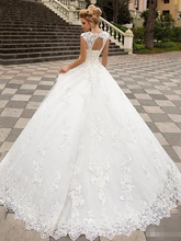 A-Line Wedding Dresses V Neck  Lace Tulle Strapless Country