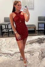 Halter Homecoming Dresses Short Prom Dresses for Teens SYH75