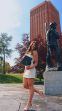 Cute White Graduation Dress White Homecoming Dress Y2162