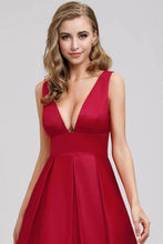 Deep V-Neck Formal Evening Party Dress SYP7