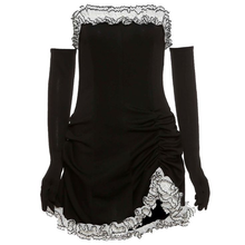 Irregular Strapless Homecoming Dress Sexy Cocktail Dress Y5941
