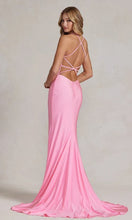 Pink Prom Dress with Lace Bodice SYP56