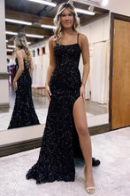 Square Neck Maxi Dress Royal Blue Sequin Dress