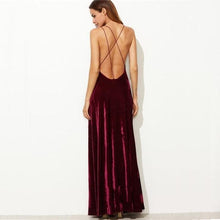 Velvet Formal Evening Party Dress SYP9