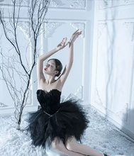 Black Tulle Short Homecoming Dress Strapless Homecoming Dress s38