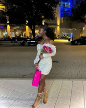 Champagne Satin Drape Sleeve Ruched Back Dress Short Homecoming Dress Y1950