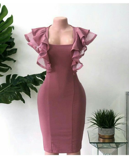 Fashion Bodycon Dress New Homecoming Dress Party Dress Y6058