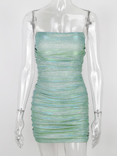 Sexy Shiny Dress Short Homecoming Dress Y1908