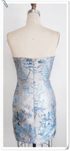 Floral Print Tight Homecoming Dress Cocktail Dress Y3081
