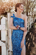 One Strap Prom Dress with Slit SYP115