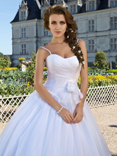 Ball Gown Wedding Dresses Sweetheart Neckline Floor Length Tulle Sleeveless
