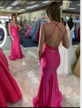 Classic Mermaid Prom Dress Backless Evening Dress Elegant Prom Gown Y641