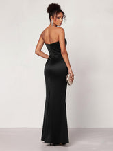 Glamorous Ruched Bodice Mermaid Formal Gown