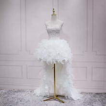 White Hi-low Homecoming Dress Charming Homecoming Dress s36