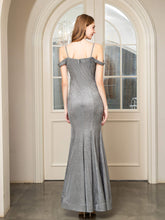 Mermaid Fashion Formal Evening Dresses Sleeveless Floor Length Prom Dresses