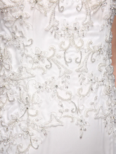 Wedding Dresses Halter NeckLace Over Tulle Regular Straps Sexy Illusion Detail Backless