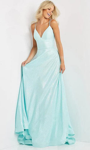 Long Shimmer Pink Prom Dress SYP81