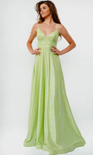 Long Shimmer Pink Prom Dress SYP81