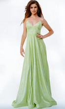 Long Shimmer Pink Prom Dress SYP81