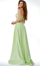 Long Shimmer Pink Prom Dress SYP81