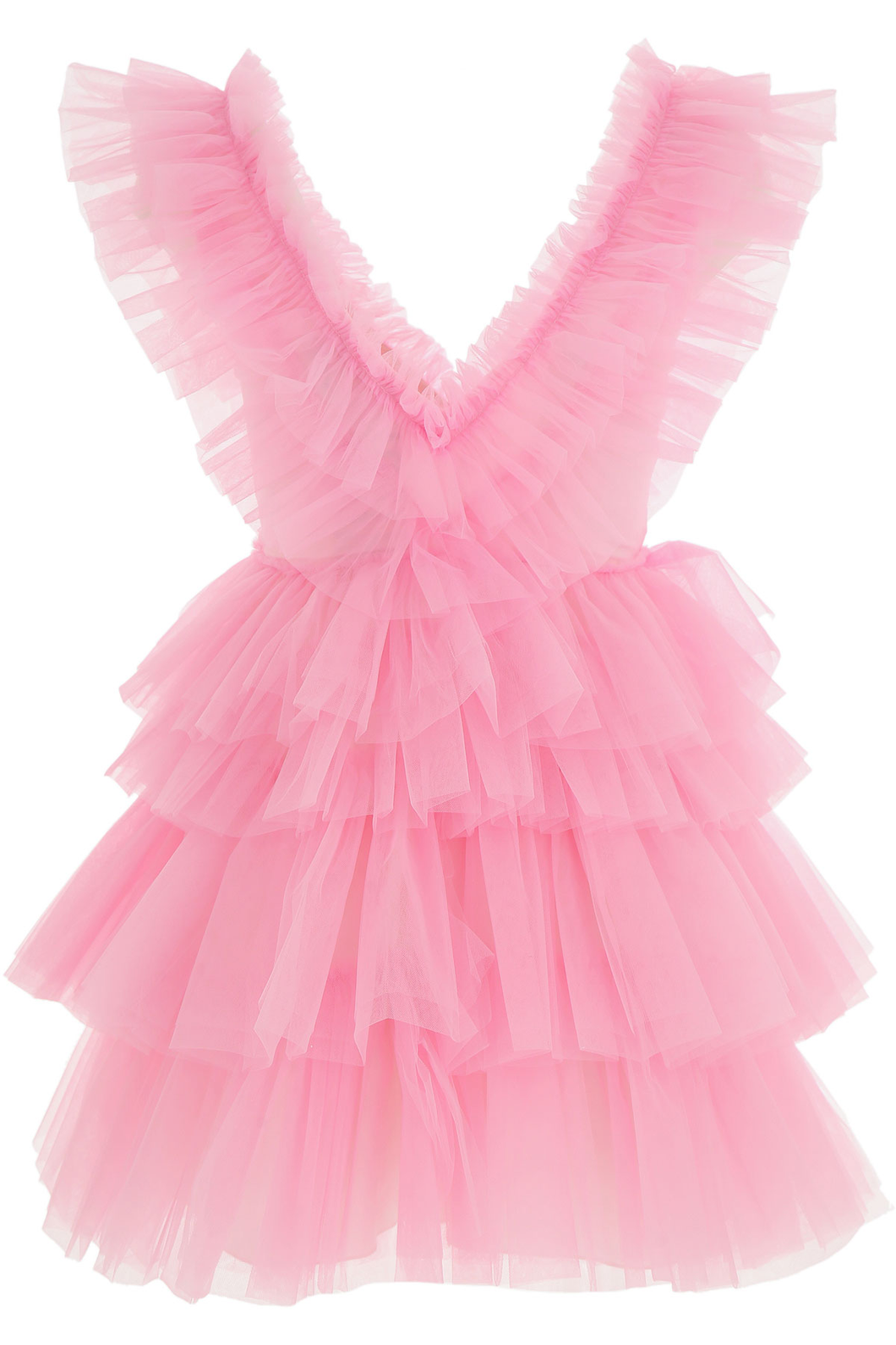 Lovely Pink A-line Tulle Homecoming Dress Pink Graduation Dress Y2451