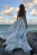 Off the Shoulder Ombre Beach Wedding Dresses, MW284